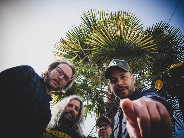 Turin Brakes Olly Knights, Gale Paridjanian, Rob Allum and Eddie Myer, return to Stendhal this summer 13 years after headlining the very first festival in 2011. Credit J Hayes