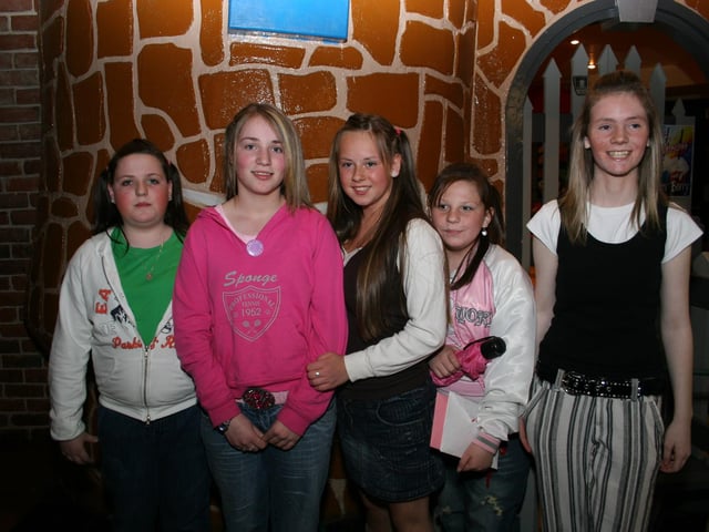 Parties and celebrations in April 2005: Sarah Gallagher.