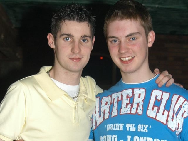 Parties and celebrations in March 2005: Barry McCafferty.