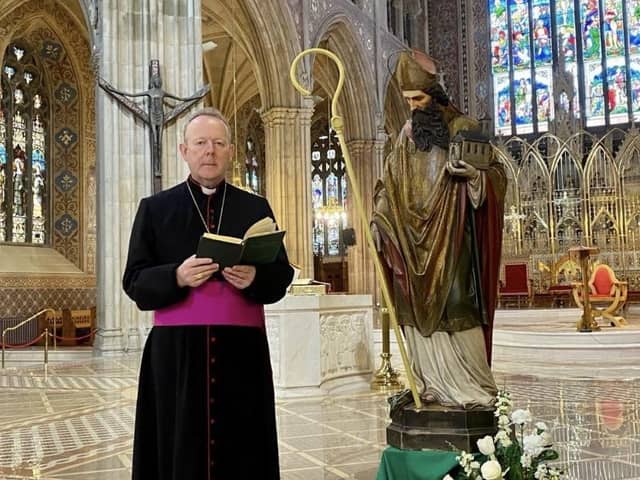 Archbishop Eamon Martin, Saint Patrick's Cathedral, Armagh