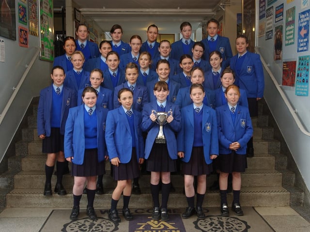 Derry and Donegal secondary school pupils in October 2003