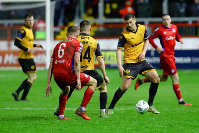 Patrick McEleney is confident Derry can finish the season strongly. Photograph by Kevin Moore/MCI
