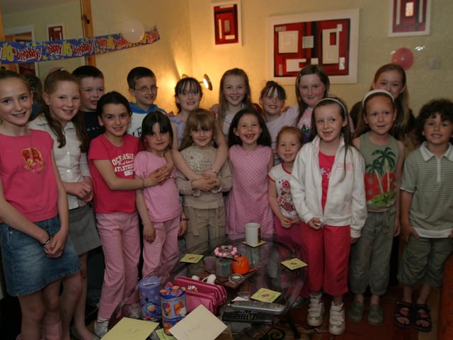 Parties and celebrations in June 2004: Robyn & Rochelle Moore.