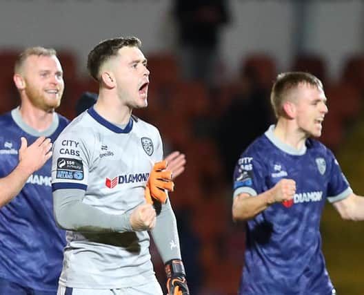 Brian Maher has broken Derry City’s club record for consecutive league appearances.