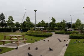 Peace Garden and Foyle Street car park, Foyle Street. DER2126GS - 043