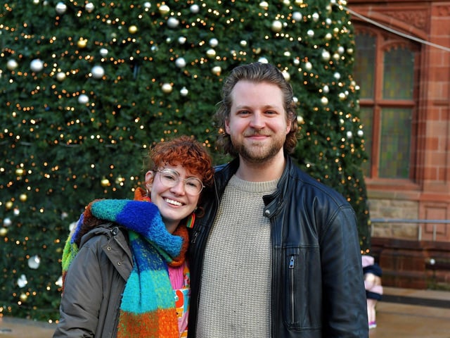 Glen is originally from the Waterside and his parents are from Creggan. His partner Erin is from Liverpool. The two were in Derry for the New Year, and Erin revealed that Glen proposed on New Year's Eve. They both aim to be more mindful in the New Year, with the goal of putting down the phone. Erin is also looking forward to finishing her Masters Degree in Speech and Language Therapy and also wants to eat more fruit. Glen said: "It's always nice to come back to Derry. Every time I come back there are always great new restaurants and pubs, and loads of family are still here, so I love coming back."
