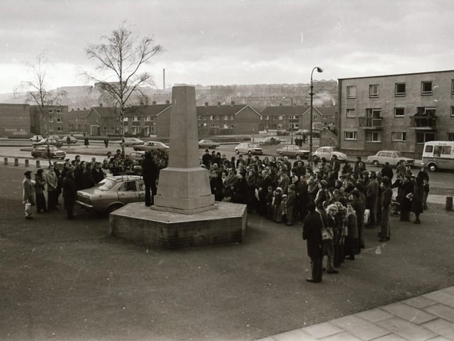 Bloody Sunday commemorative ceremonies and march back in January 1976.