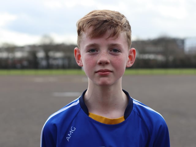 Adhamh McGarvey (Defender): A powerful full back who lets nothing get past him and loves a tackle, making him most forwards’ worst nightmare.