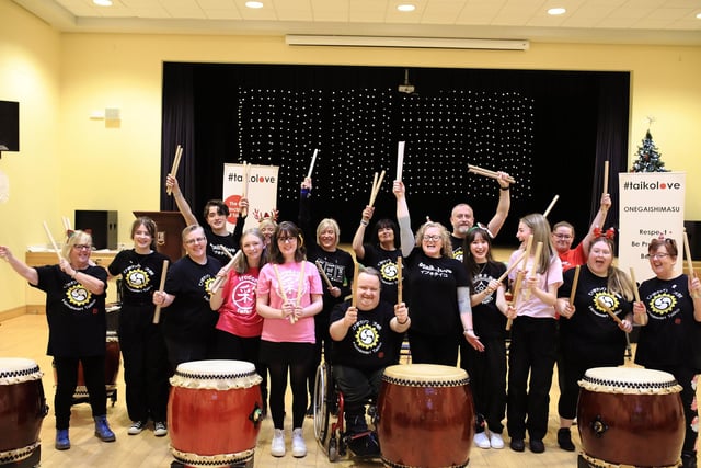 The Foyle Obon Community Christmas concert was a brilliant success at Lisneal College with taiko drumming, home-made Japanese food and their legendary Christmas quiz. Gav Connolly.