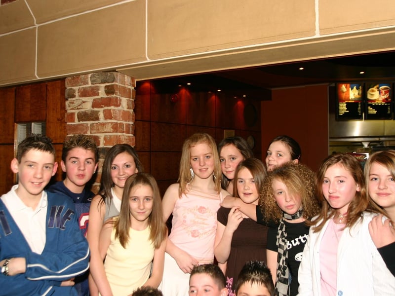 Triple birthday celebration at the Bowling Alley in Derry back in 2004.