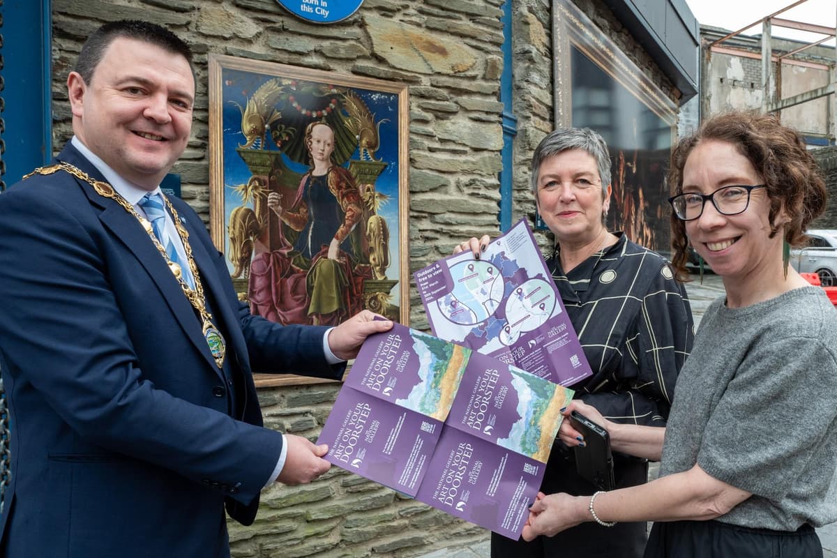 Strabane Murals 18 masterpieces on display as new art trail launched in Derry and Strabane