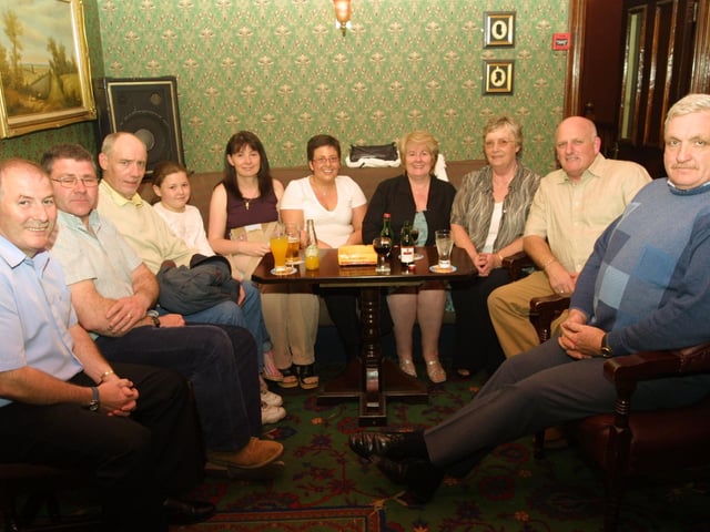 Joseph Cox's retirement party at the Derby Bar.