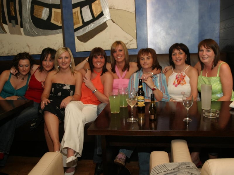 Parties and nights out in July 2004. Fitness First