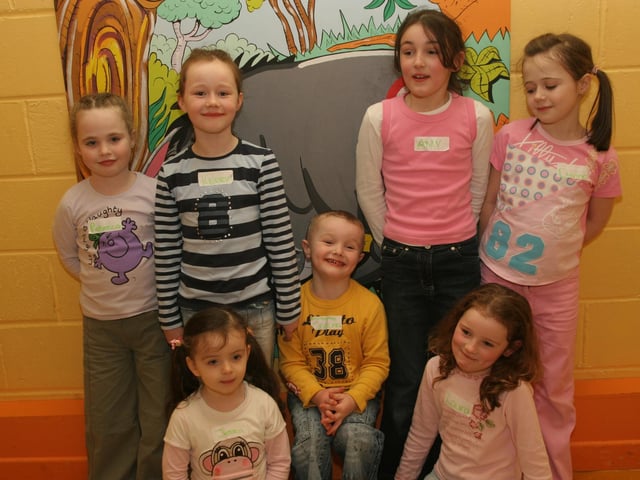Birthday boy Caolan McBertie in February 2005.