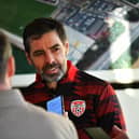Derry City manager Tiernan Lynch.  Photograph: George Sweeney