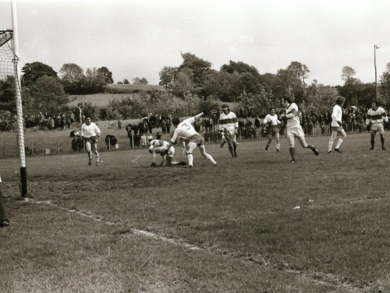 Derry v Monaghan at Ballinascreen and unveiling of plaque.