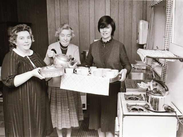 Local people at the Legion of Mary.