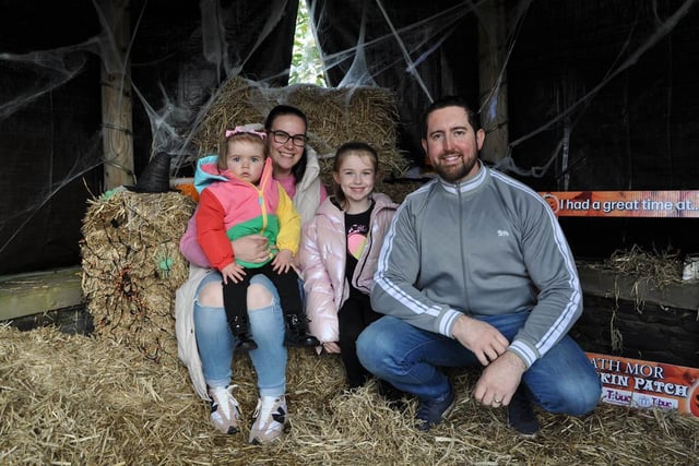 Having Hallowe'en fun at the Ráth Mór Revival Free Hallowe’en Pumpkin Patch