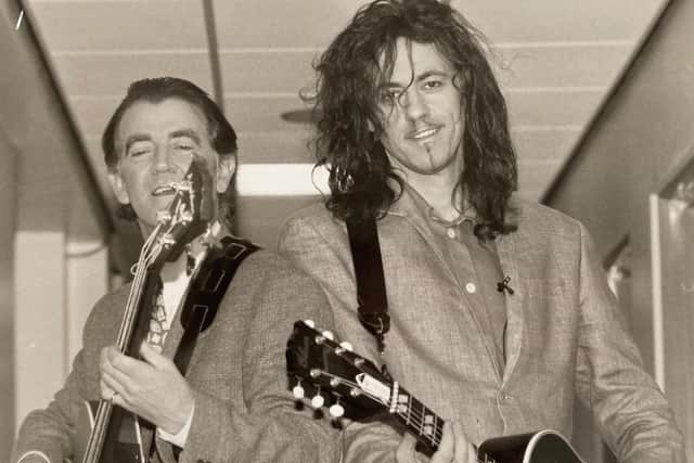 Gerry Anderson and Bob Geldof