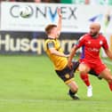 Shelbourne's Mark Coyle in action against Brandon Kavanagh.