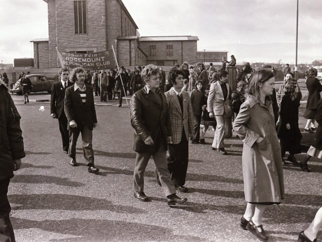 Official Republican Easter Sunday Commemoration march.