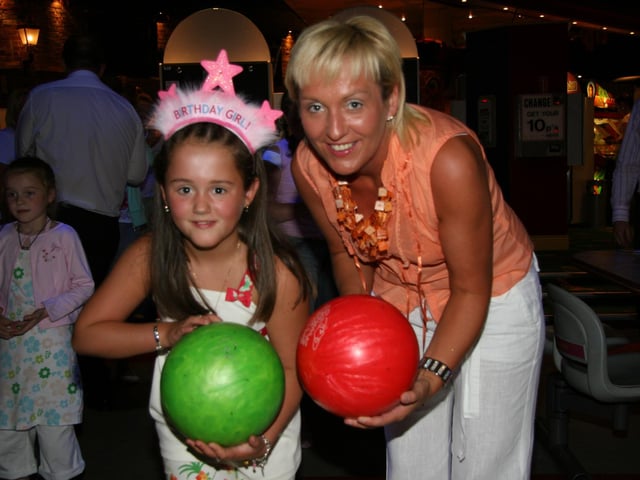 20 years ago, Rachel Porter celebrated her birthday at the bowling alley.