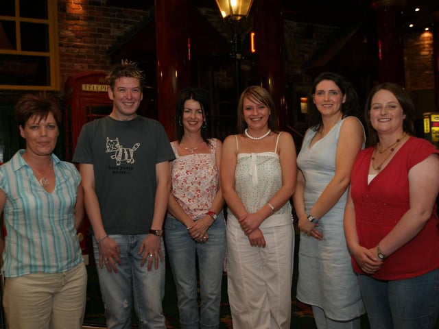Party celebrations back in June 2004.