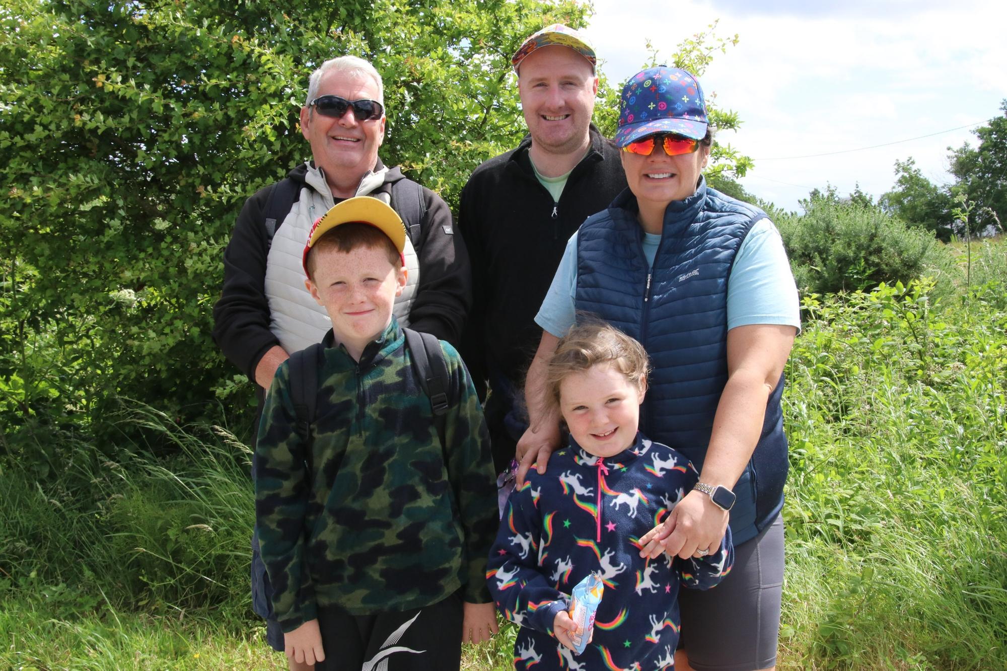 McCormick & Co pictured at The 19th Annual Scalp Mountain Climb to the Cross in aid of Concern Worldwide.  (Photo - Deirdre Heaney, nwpresspics) : .
