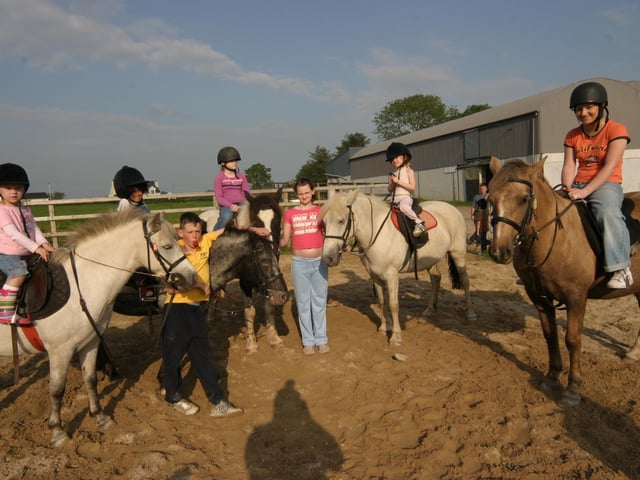 Matthew Horner celebrating his birthday by playing cowboy.