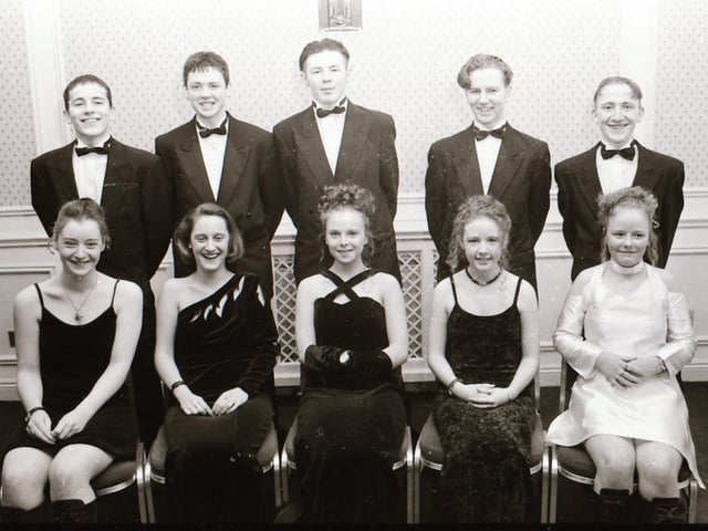 St Brecan's formal from January, 1995.