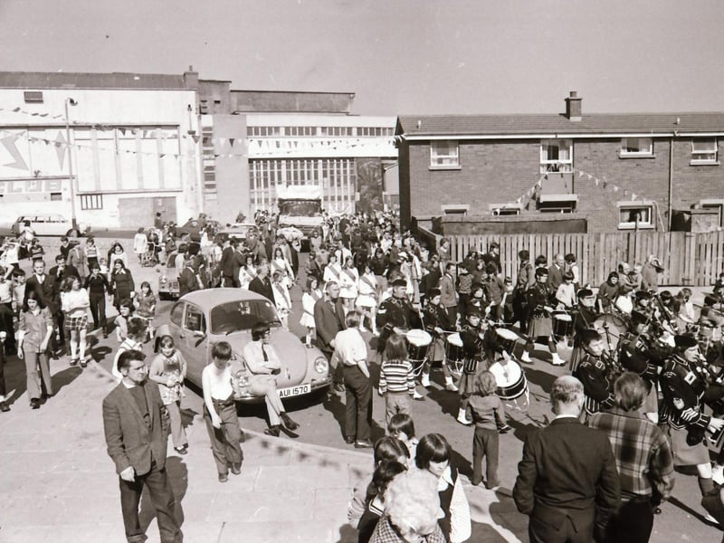 The opening of the Bogside Community Festival.