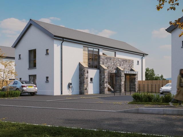 The Boathouse, a four-bed detached home at Merchant's View, which is retailing for £750,000.