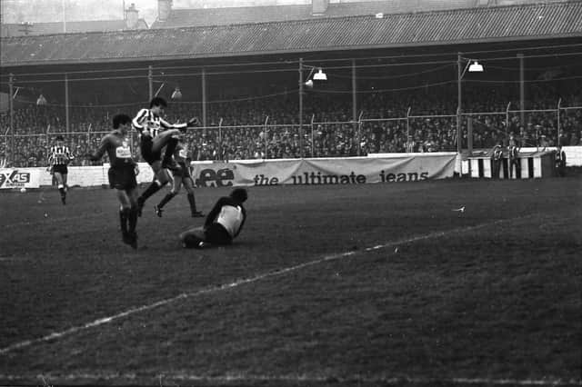 Red Star keeper Stevan Stojanović gathers from his compatriot Aleksandar Krstić