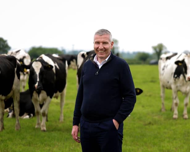Ian Stevenson, CEO of Dairy Council NI, announces Sustainable Dairy Conference to showcase progress and innovation in the sector