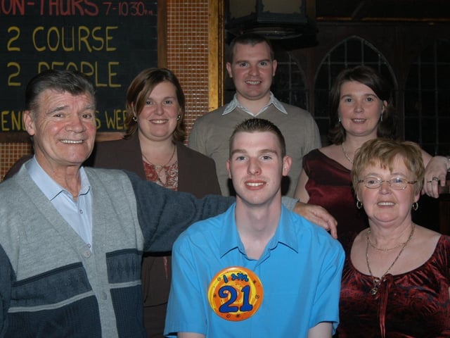 Parties and celebrations in November 2004: Jason McCullagh.