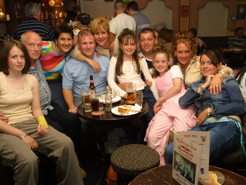 Pictures of Derry people partying in June and July 2003
