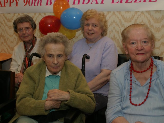 Lizzie McCool's birthday party celebration back in 2004.
