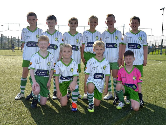 Top of the Hill Celtic Year Group 2015 took part in the Kian Dawson Kirk Memorial Cup held at Leafair. Photo: George Sweeney