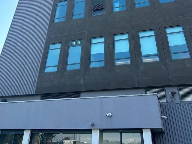 BT building.