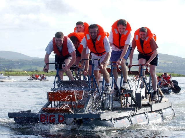 The Big D raft from Derry finishing in third place. (1508C95)