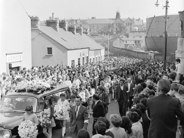 Over 10,00 people attended the funeral of Annette McGavigan in September 1971.