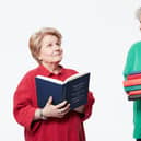 Sandi Toksvig and Alan Davies