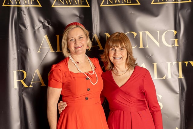 Activist and campaigner Hilda Orr with her daughter Catherine Taylor. Hilda was named Community Champion for her work in supporting migrants.