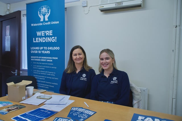 Roisin O'Reilly, manager, and Shona Meehan, Waterside Credit Union.