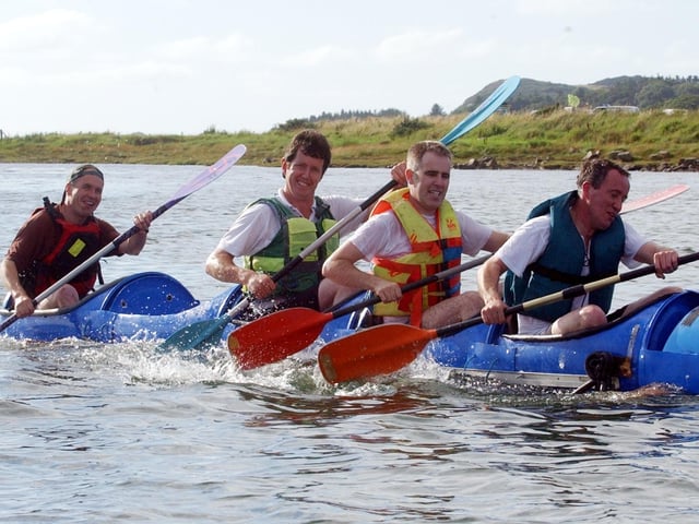 Malin Raft Race 2003.