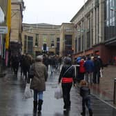 Shoppers in Glasgow city centre. Photo: Brendan McDaid