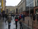 Shoppers in Glasgow city centre. Photo: Brendan McDaid