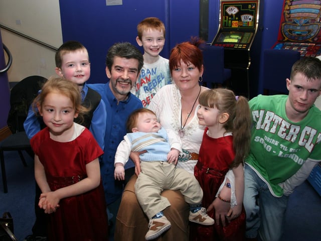 Parties and celebrations in April 2005: Thomas McGowan.