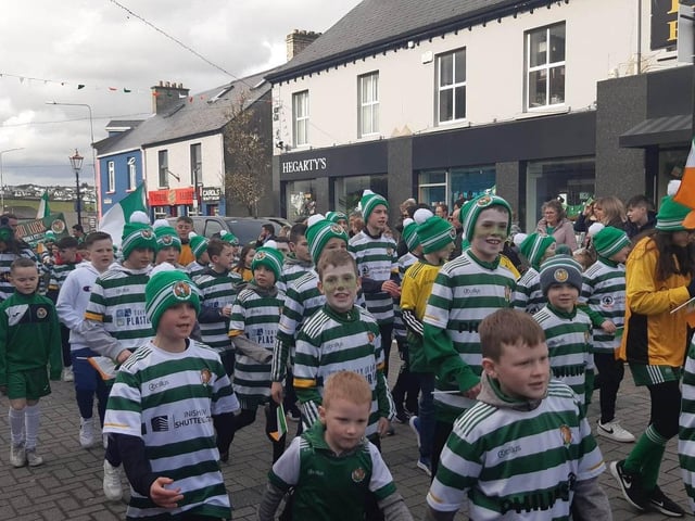 Buncrana St Patrick's Day parade 2023.