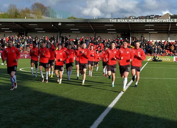 Derry City players will be aiming to change their Brandywell fortunes around going into tomorrow evening's game against St Patrick's Athletic.